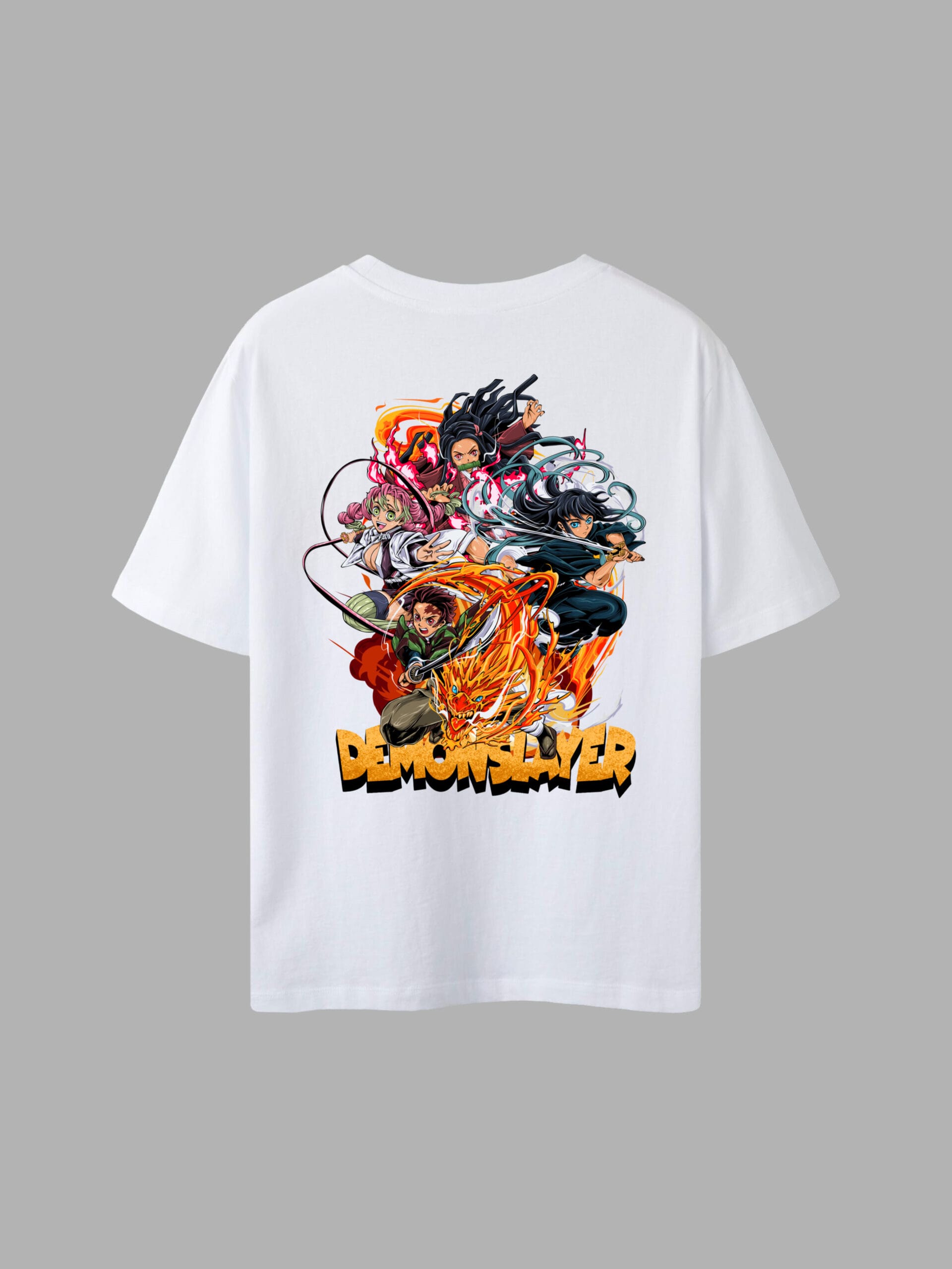 STYRIC Unbreakable Legends: Demon Slayer Spirit Tee -Casual T-shirt