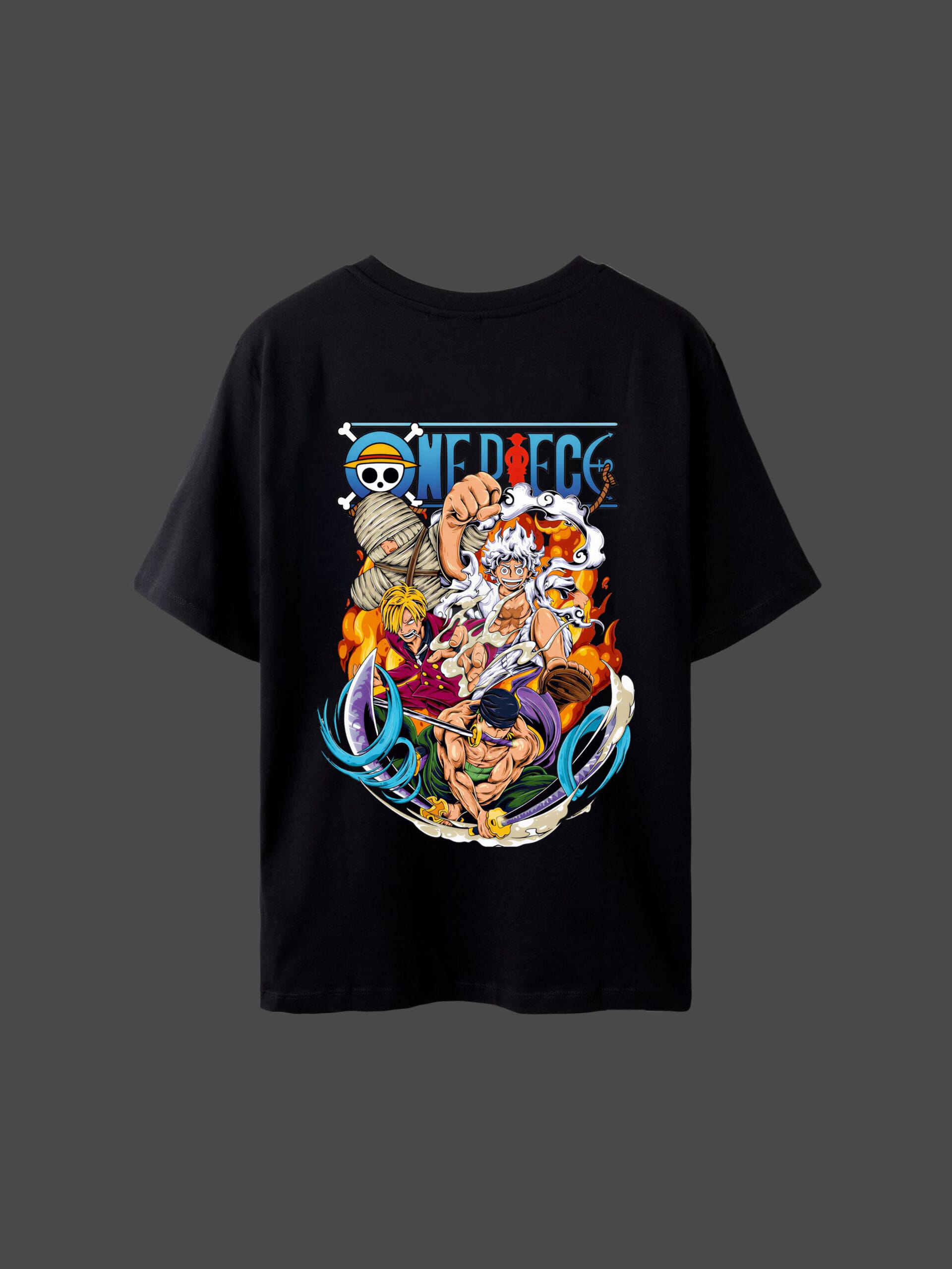 One Piece: Luffy’s Legendary Crew Battle Tee by Styric  -Casual T-shirt